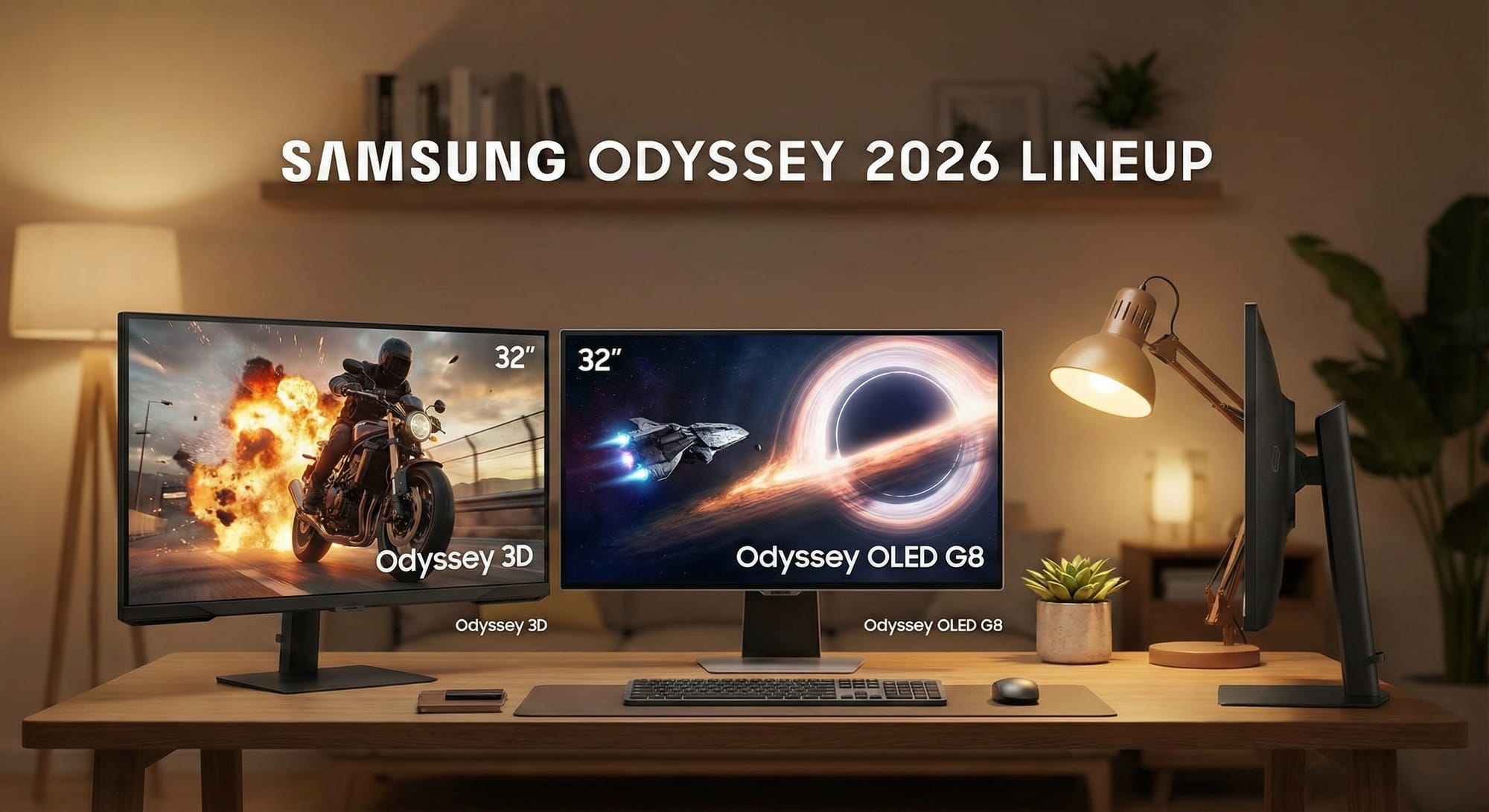 Samsung Announces 2026 Odyssey Monitor Lineup: 6K 3D and High Refresh Rates